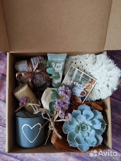 Подарочный бокс в стиле хюгге