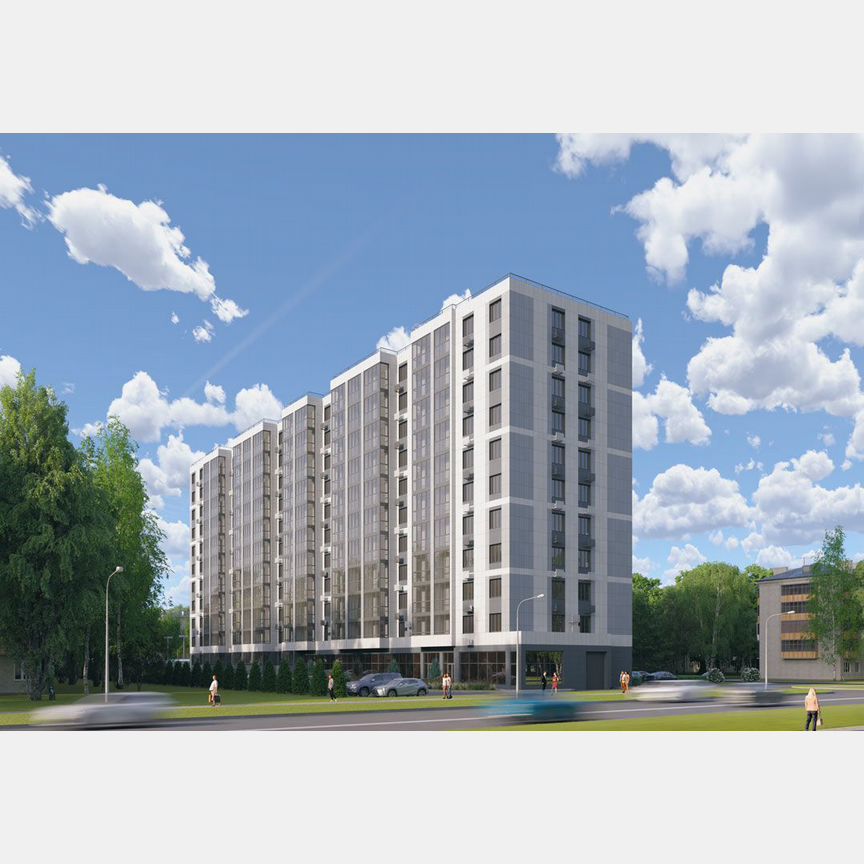 1-к. квартира, 41,5 м², 4/11 эт.