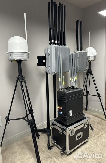 Аэроскоп с системой подавленния рэб