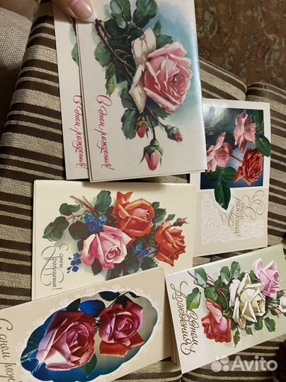 Открытки СССР чистые