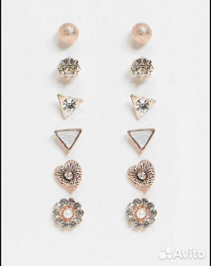 Набор из часов и сережек Steve Madden