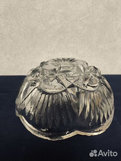 Салатник хрустальный