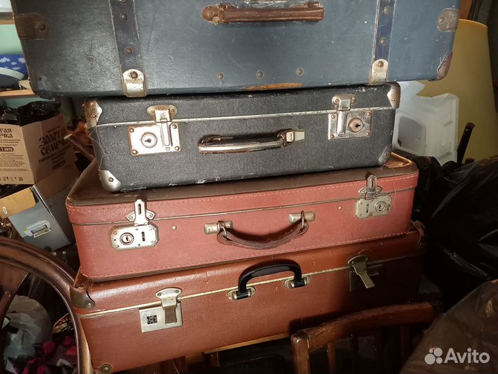 Чемоданы СССР винтаж разные, кейс под инструменты