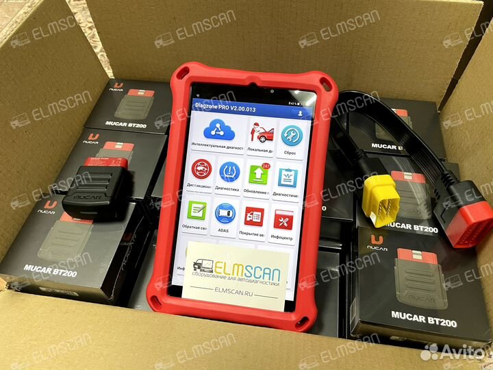 Launch Mucar BT200 прошитый на Diagzone PRO x431