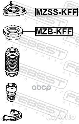 Опора амортизатора mazda CX-5 17- перед. mzsskf