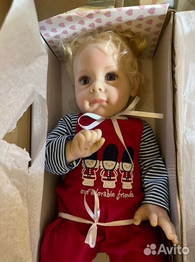 Кукла реборн девочка RebornDoll 55 см