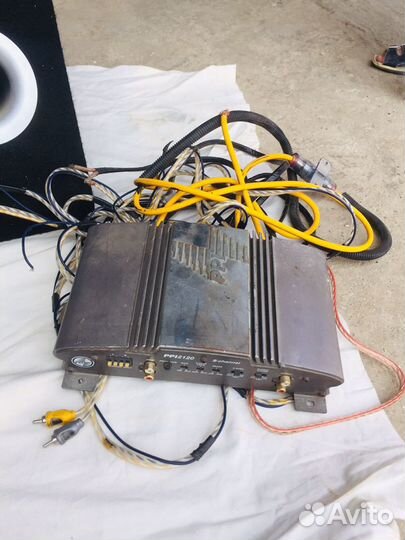 Усилитель и сабвуфер