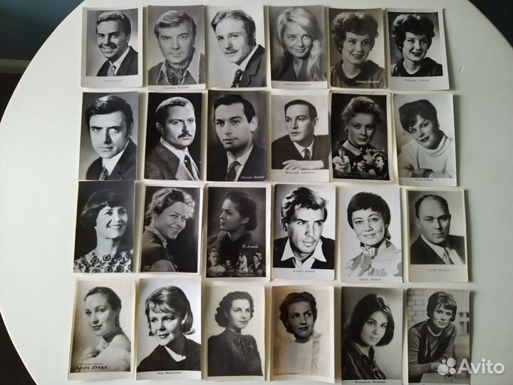 Фотооткрытки с актёрами СССР