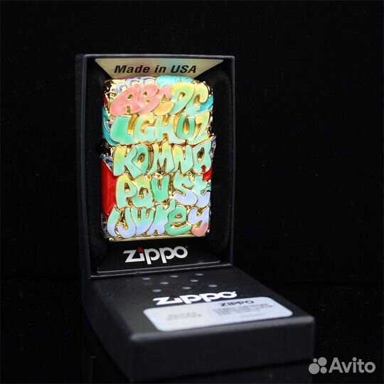 Zippo алфавит Love