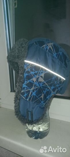 Зимняя шапка для мальчика