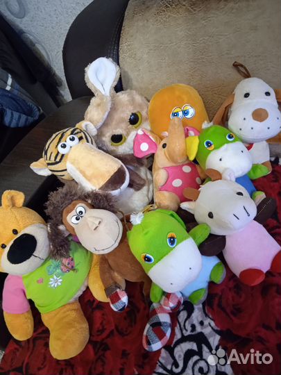 Мягкие игрушки пакетом