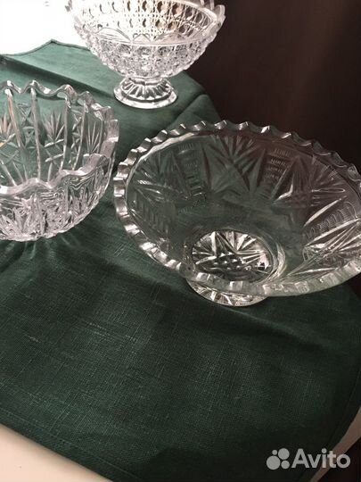 Ваза хрустальная СССР