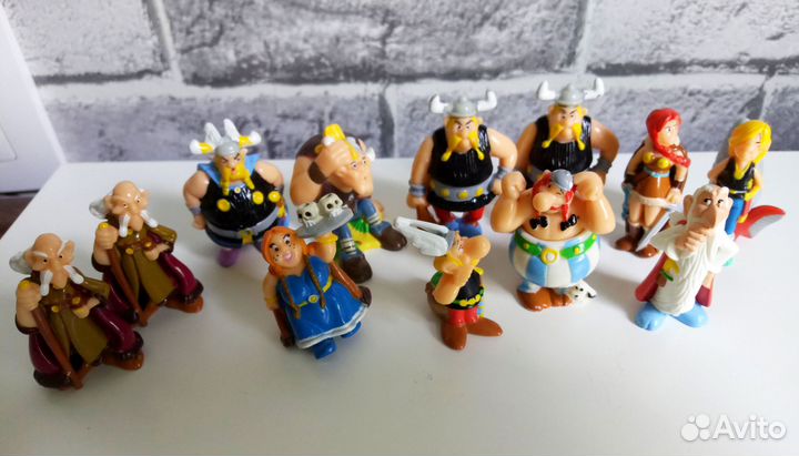 Колекция киндер Астерикс и Викинги + единички 2006