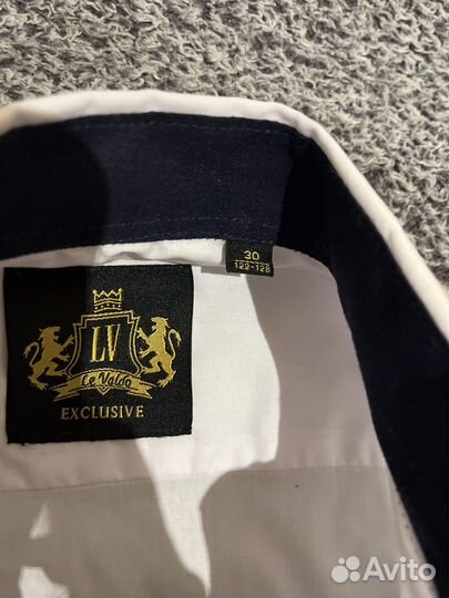 Рубашка мальчику на клепках