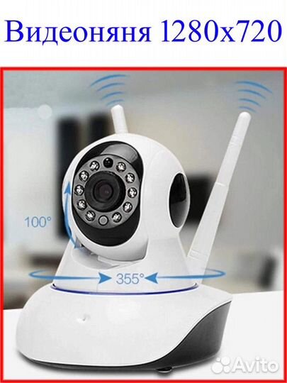 Видео няня ip камера беспроводная