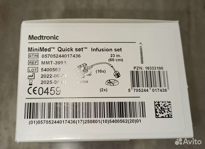 Инфузионный набор MiniMed Quick-set 6/60