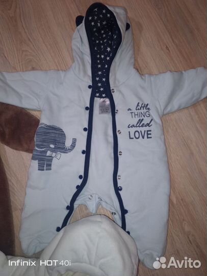 Вещи пакетом для мальчика от 56 -62