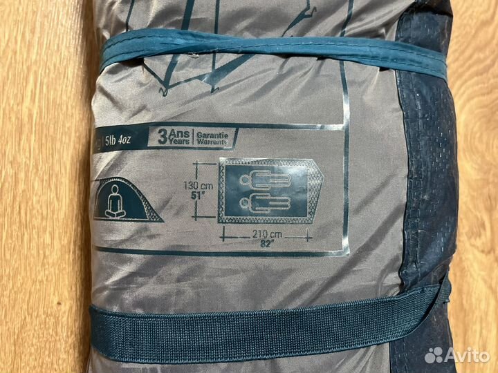 Палатка decathlon 2-х местная