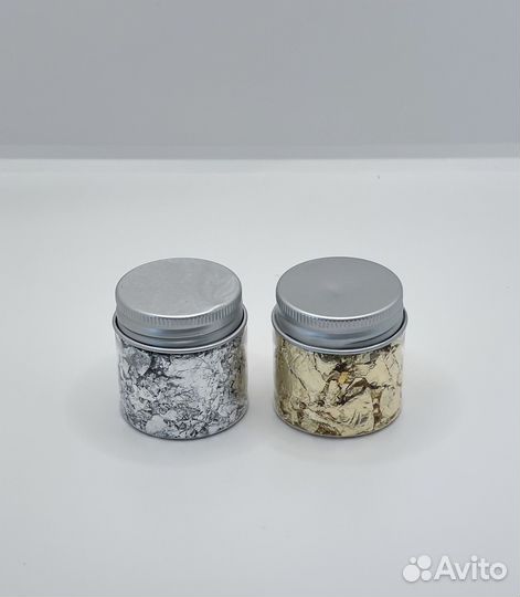 Поталь золотая и серебряная для творчества