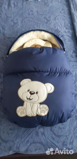 Детский конверт из натуральной овчины