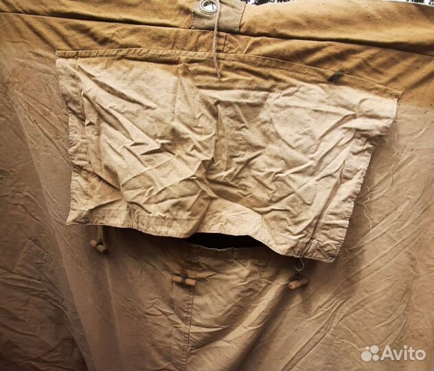 Палатка туристическая брезентовая