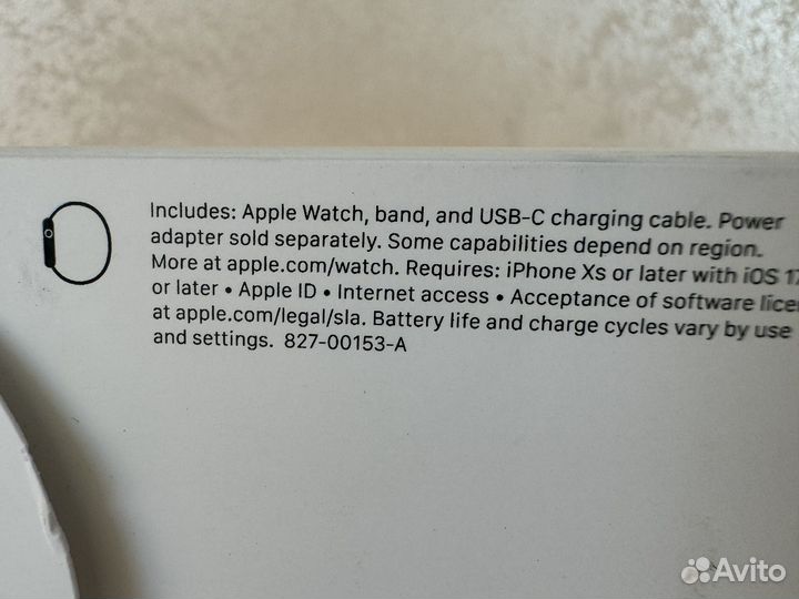 Apple Watch Series 9 GPS 41mm Starlight оригинал н