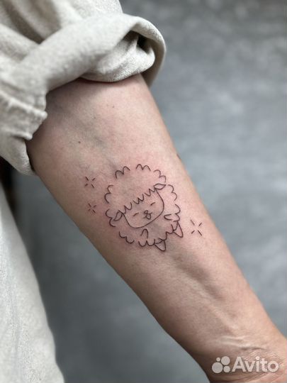 Татуировка, Модель на тату