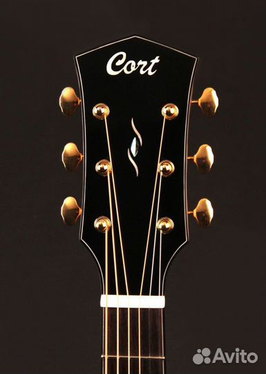 Акустическая гитара Cort gold-D6-wcase-NAT (чехол