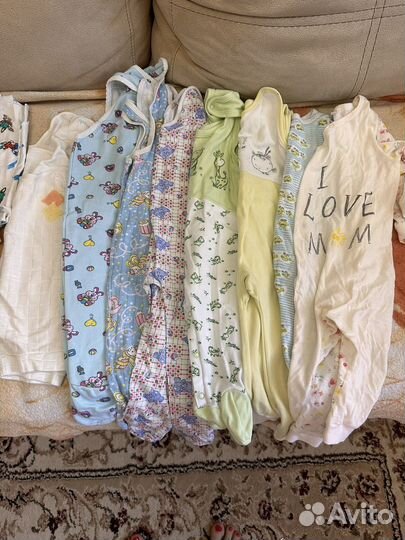 Вещи на девочку до года пакетом