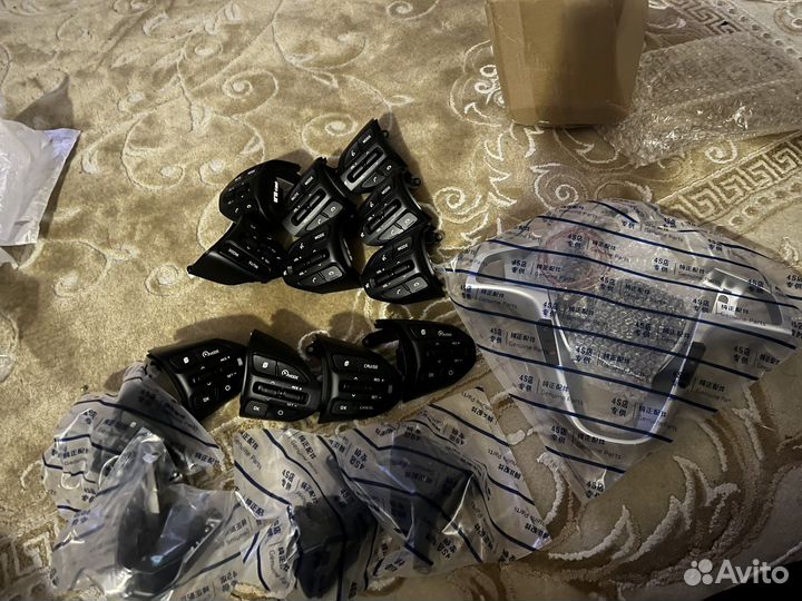 Кнопки на руль RIO и установка (круиз)