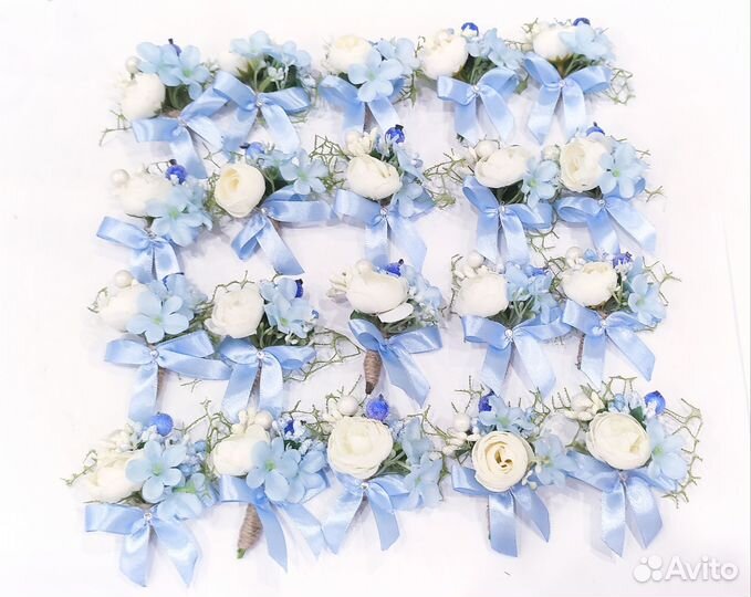 Бутоньерки для гостей