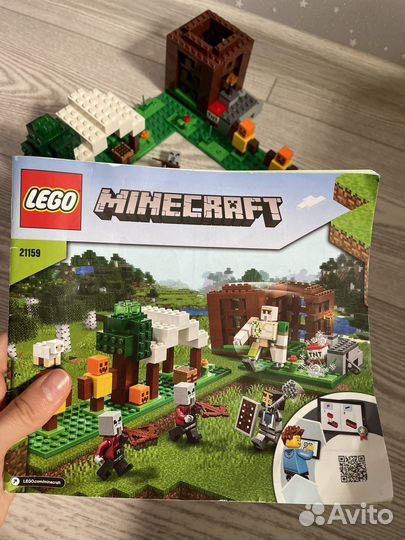 Lego майнкрафт 21159