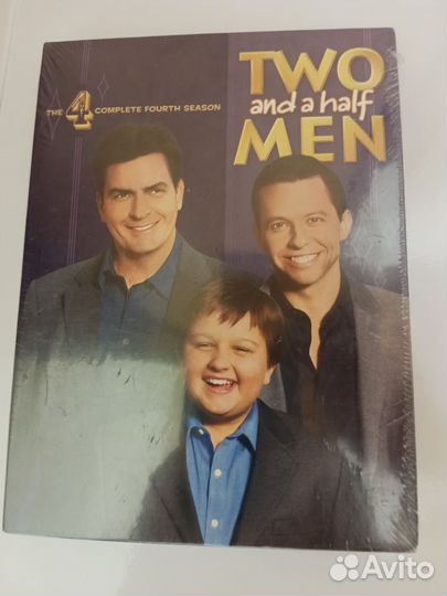 Диски с сериалом 2 с половиной человека