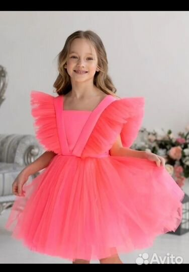 Детское нарядное платье