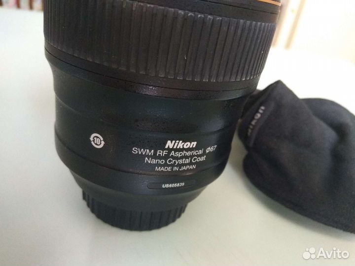 Объектив Nikon 35mm f/1.4G AF-S Nikkor