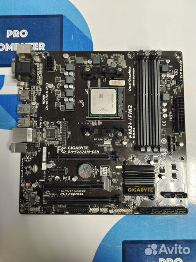 Материнская плата FM2+ и A10-6800 опт розница