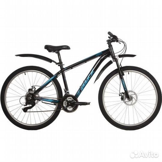 Велосипед foxx 26AHD.atland.18BK2 черный 154644