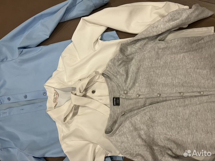 Блузки школьные 122 128 пакетом