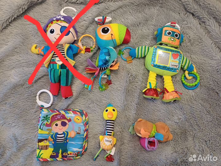 Развивающие игрушки для малыша lamaze