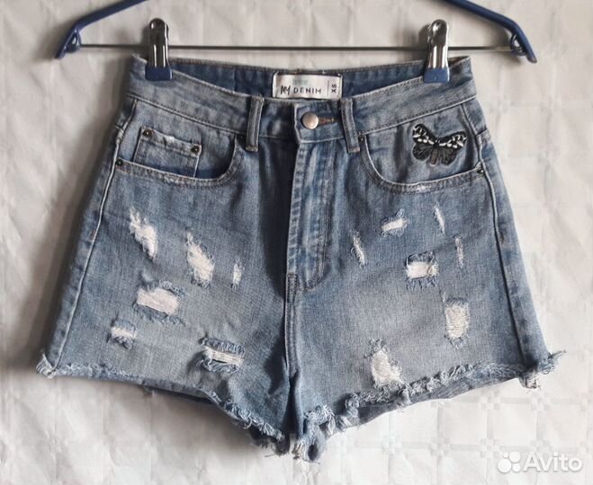 Шорты Zara вискоза и шорты джинс жен