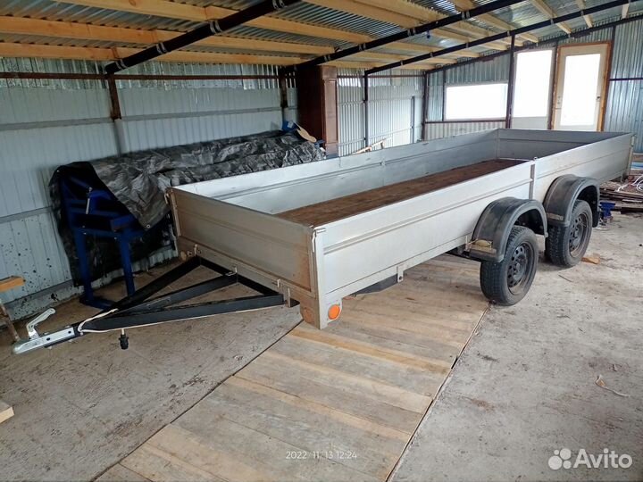 Прицеп легковой двухосный с документами бу
