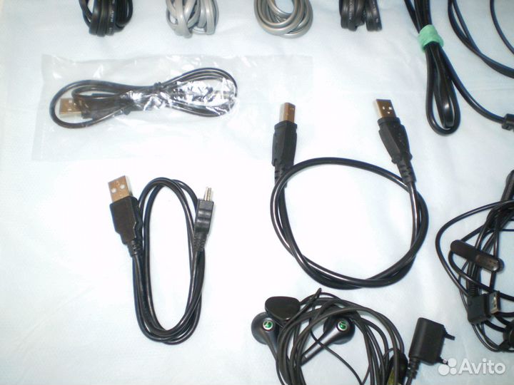 Кабели, гарнитуры, переходники (новые)