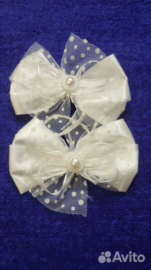 Банты для волос школьные