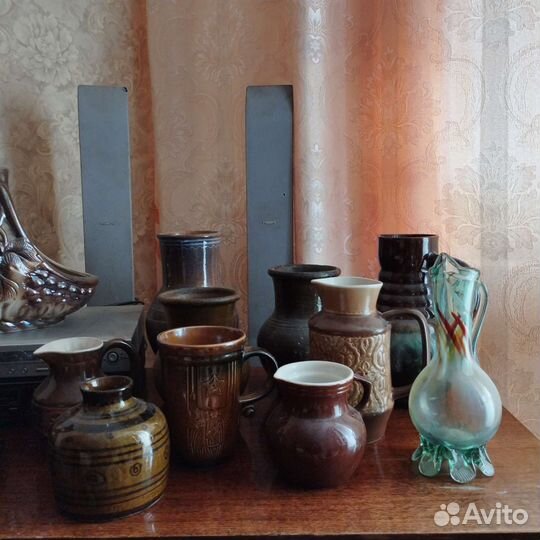 Керамические вазы и горшки бу