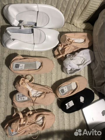 Новые балетки и чешки девочке 24-28 р, 36 р