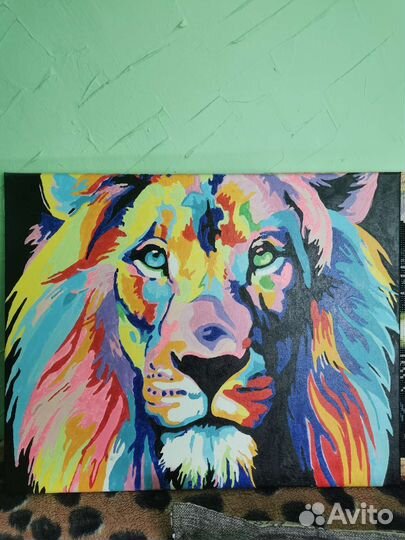 Картины на холсте, готовые, акрил 50х40