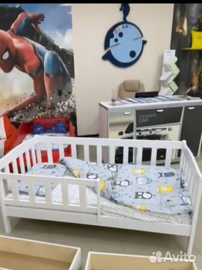 Новая кровать с матрасом от 3 лет