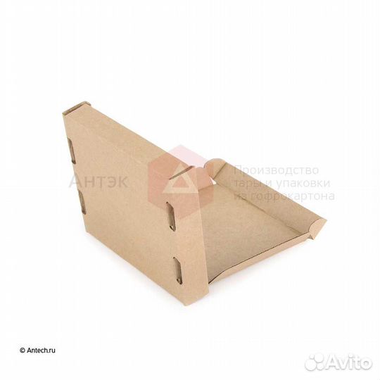 Маленькая коробка 90*90*16 мгк Т24E бурая