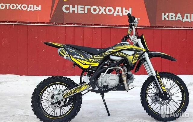 Питбайк promax fidet(файдет) 145E PRO(цвет-желтый)