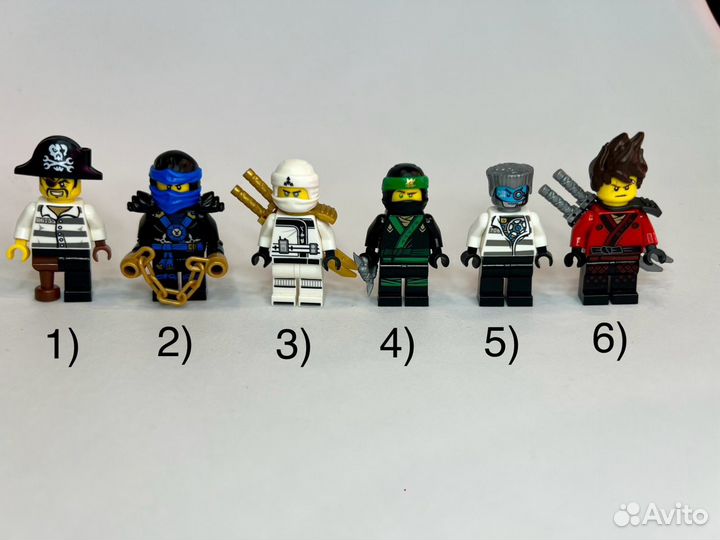 Lego Ninjago минифигурки minifigure